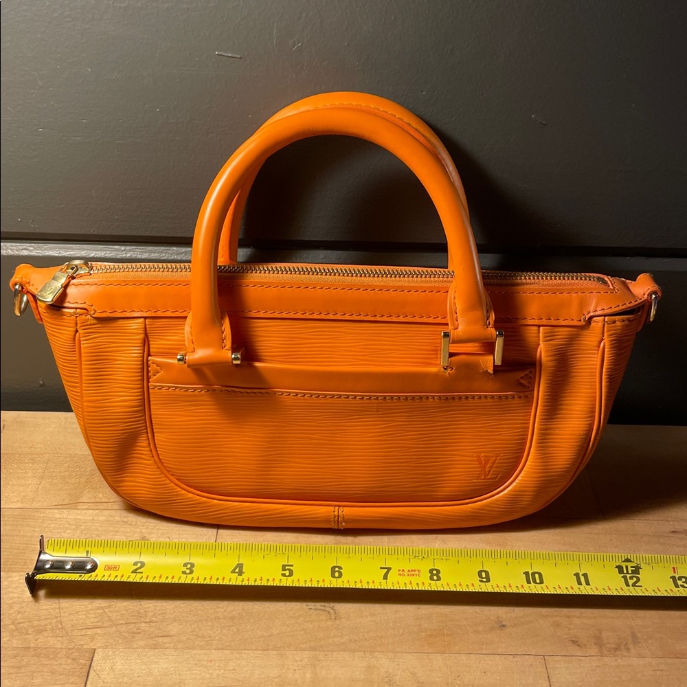 Louis Vuitton Vintage Marc Jacobs Era Dhanura Danura Orange Epi Leather Bag ! - Picture 11 of 14